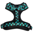 Load image into Gallery viewer, Ichimatsu Checker No-Pull Dog Harness (Back)