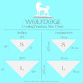 Load image into Gallery viewer, Wolfdoge Cooling Bandana Size Chart