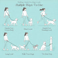 Load image into Gallery viewer, Wolfdoge 7.5 Ft Hands-Fee Rope Leash | 100% Cotton Braided Rope Dog Lead | Multiple Ways To Use