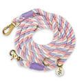 Load image into Gallery viewer, Wolfdoge 7.5 Ft Hands-Fee Rope Leash | 100% Cotton Braided Rope Dog Lead | Unicorn Twist