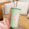 Load image into Gallery viewer, I'd Rather Be With My Dog Tumbler (Mint)