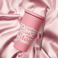 Load image into Gallery viewer, I'd Rather Be With My Dog Tumbler (Pink)