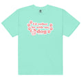 Load image into Gallery viewer, I'd Rather Be With My Dog Tee - Chalky Mint