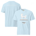 Load image into Gallery viewer, Wolfdoge Shiba Inu Logo Tee - Chambray