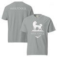 Load image into Gallery viewer, Wolfdoge Shiba Inu Logo Tee - Granite