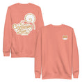Load image into Gallery viewer, Cinnamon Bun Sweatshirt | Shiba Inu Sweatshirt | Dusty Rose