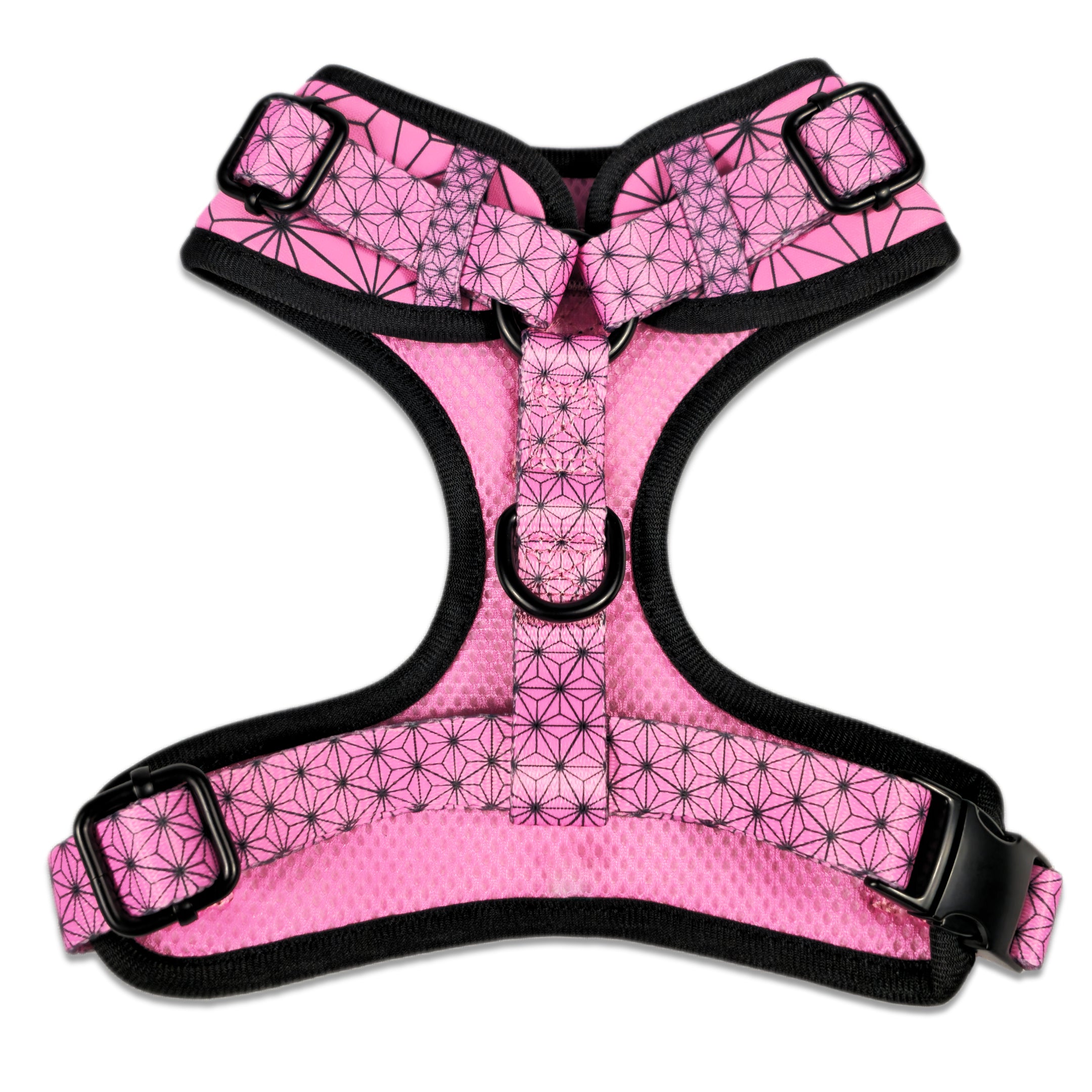 Asanoha No-Pull Dog Harness (Back)