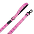 Load image into Gallery viewer, Asanoha Pink Adjustable Dog Leash
