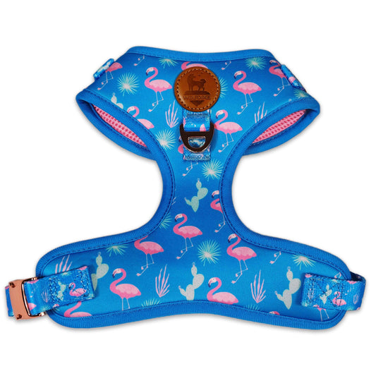 Wolfdoge Flamingo Fiesta Harness Front