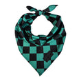 Load image into Gallery viewer, Ichimatsu Checker Cooling Dog Bandana
