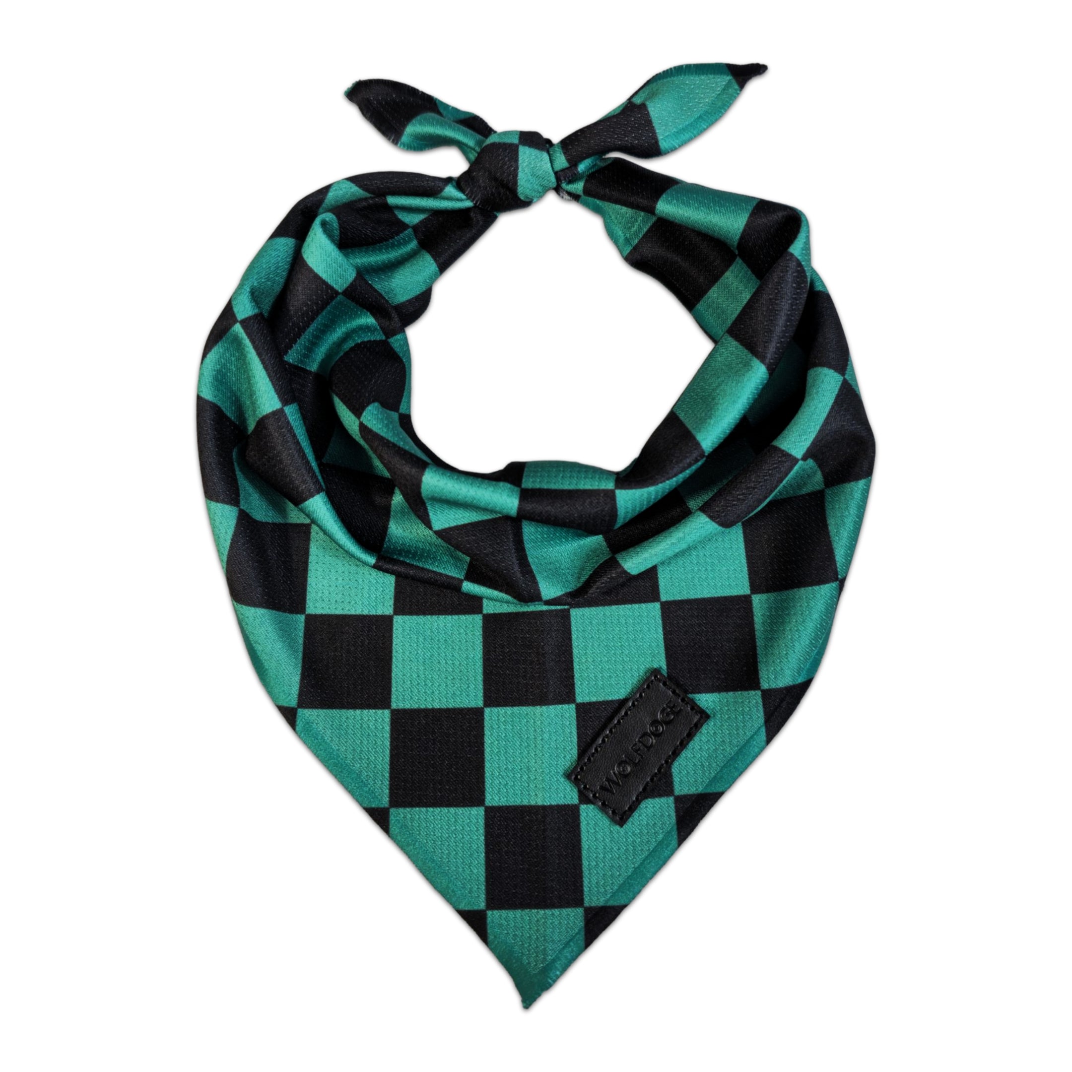 Ichimatsu Checker Cooling Dog Bandana