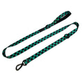 Load image into Gallery viewer, Ichimatsu Checker Adjustable Padded Dog Leash
