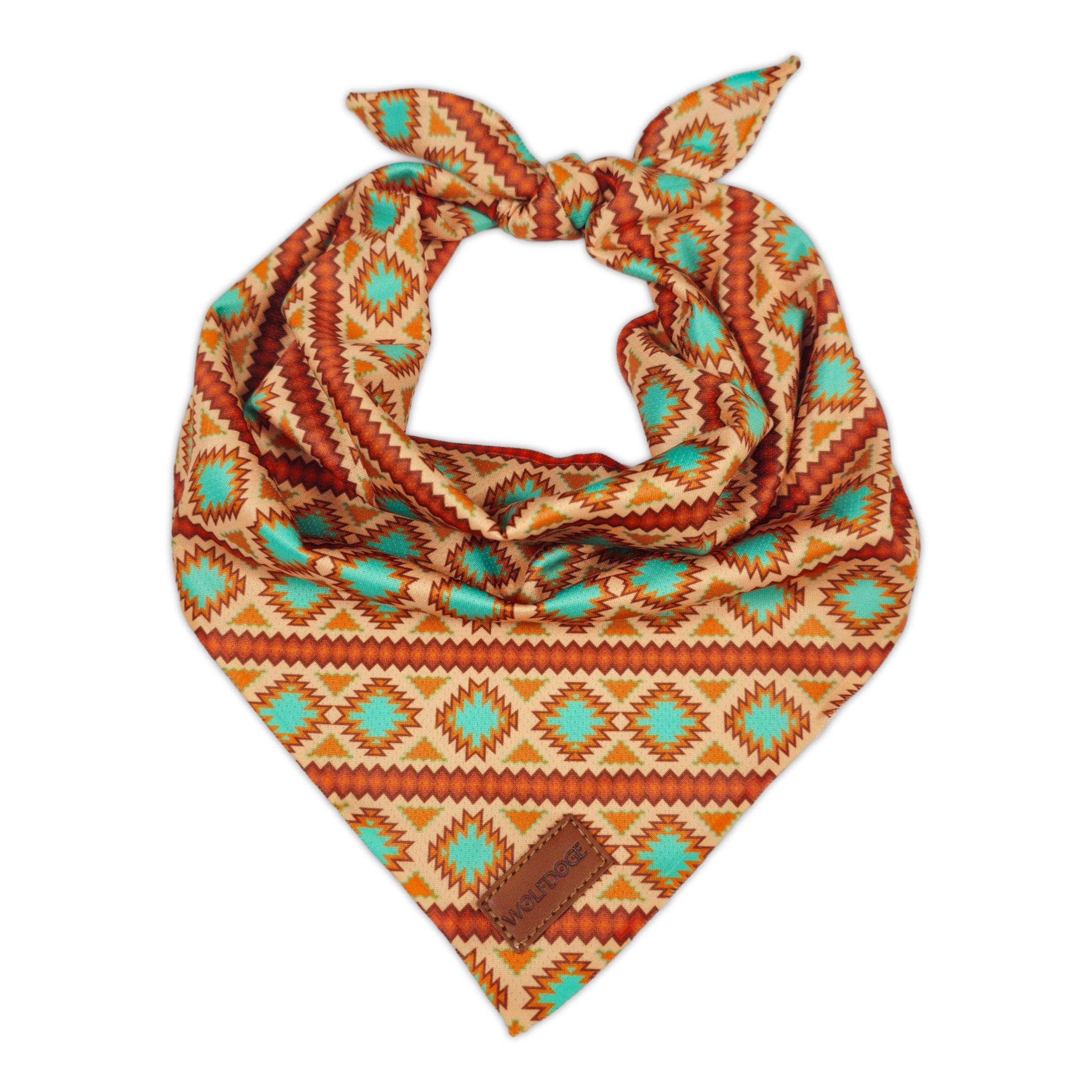 Southwest Spirit Cooling Bandana | Navajo Dog Bandana | Pet Bandana