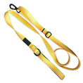 Load image into Gallery viewer, Urokomon Leash | Geometric Adjustable Dog Lead | Japanese Orange & Yellow Triangle Pattern
