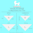 Load image into Gallery viewer, Wolfdoge Cooling Bandana Size Chart
