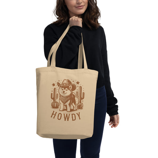 Howdy Pawtner Tote Bag