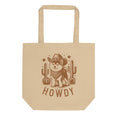 Load image into Gallery viewer, Howdy Pawtner Tote Bag Front

