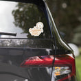 Load image into Gallery viewer, Cinnamon Bun Sticker | Shiba Inu Tail Vinyl Decal Sticker | 5.5"x5.5"

