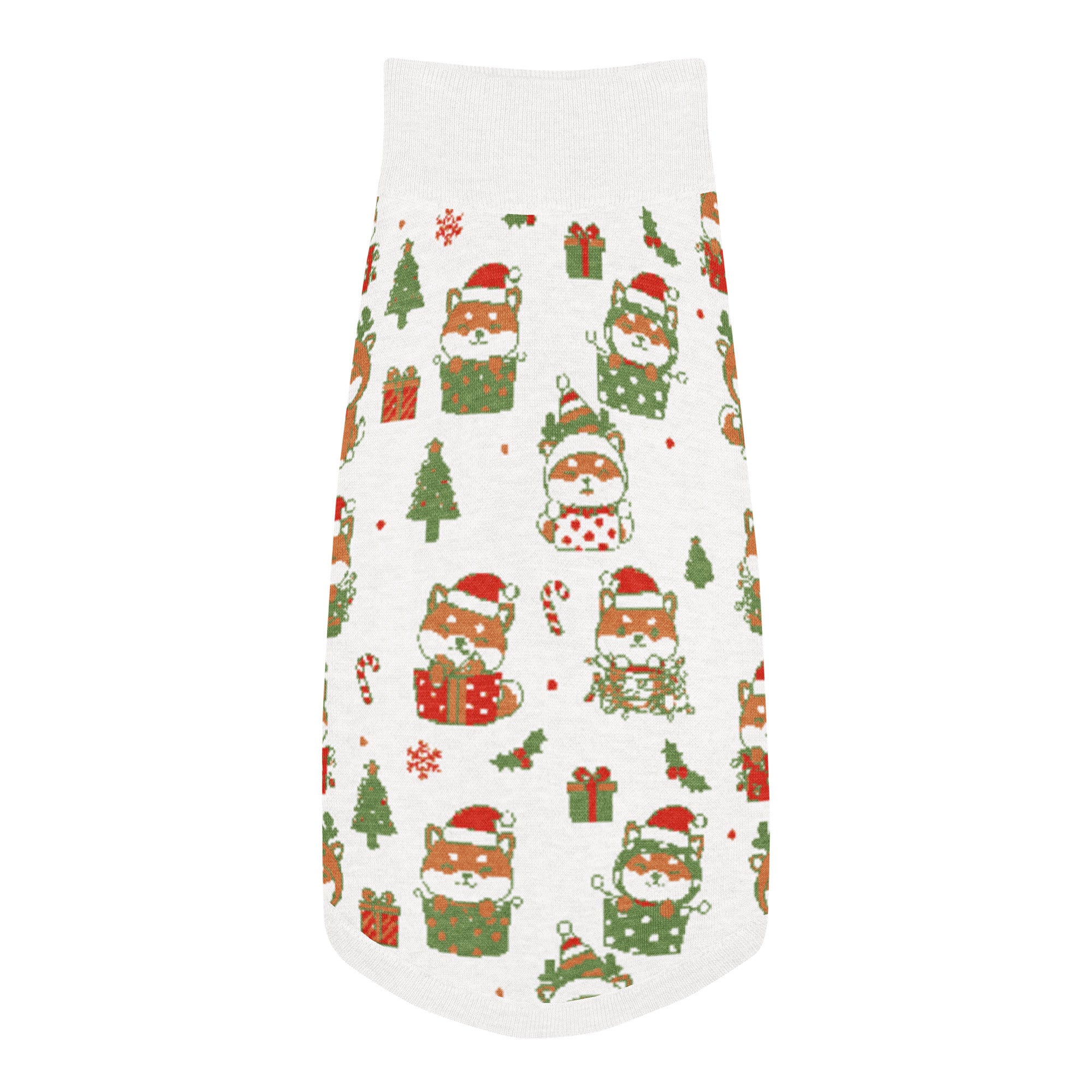 Shiba Inu Christmas Dog Sweater | Matching Dog & Owner Holiday Sweater | Back