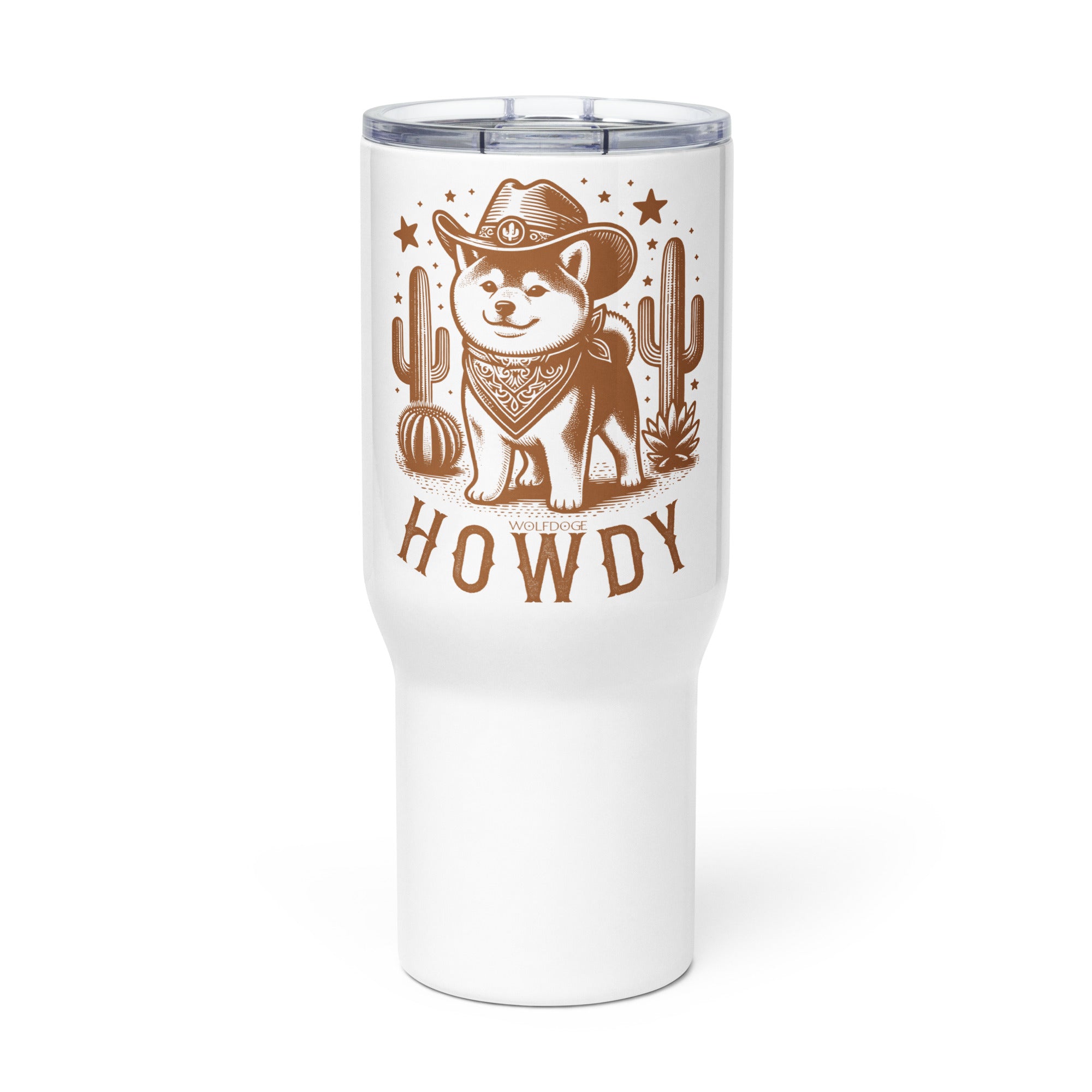 25 oz Howdy Pawtner Travel Mug