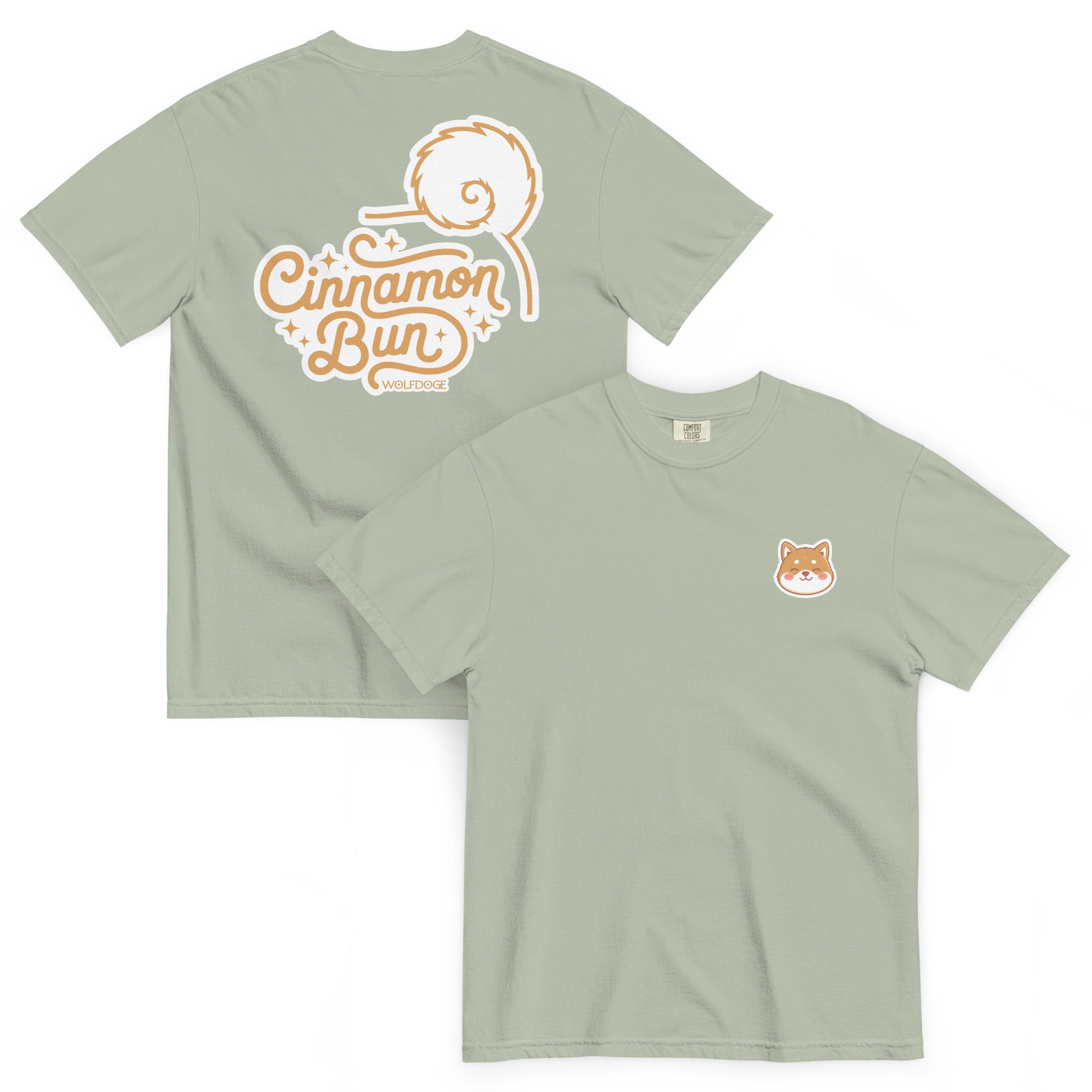 Cinnamon Bun Tee | Shiba Inu T-Shirt | Bay