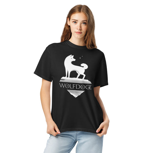 Wolfdoge Shiba Inu Logo Tee - Black