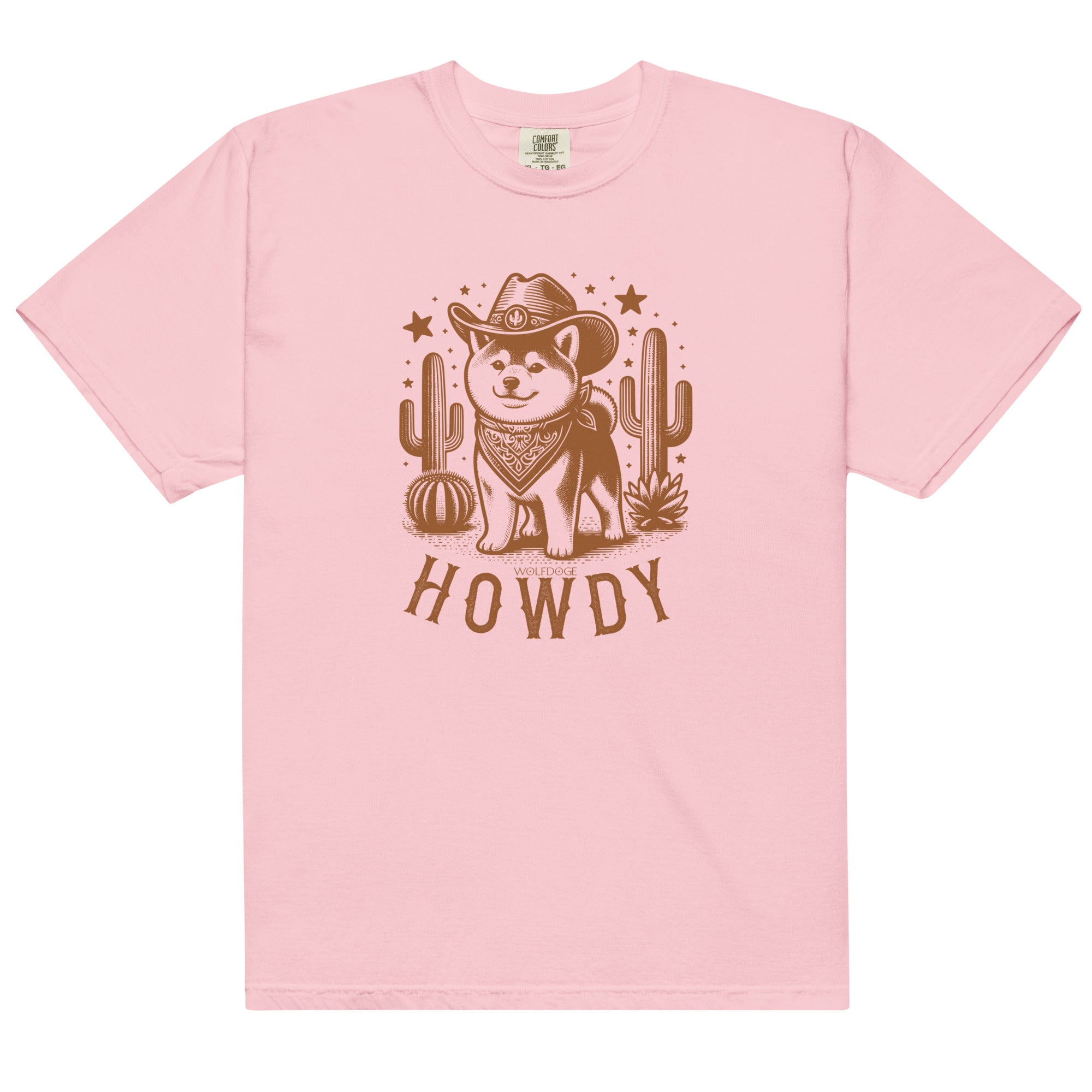 Howdy Pawtner Tee - Blossom
