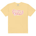 Load image into Gallery viewer, I'd Rather Be With My Dog Tee - Butter
