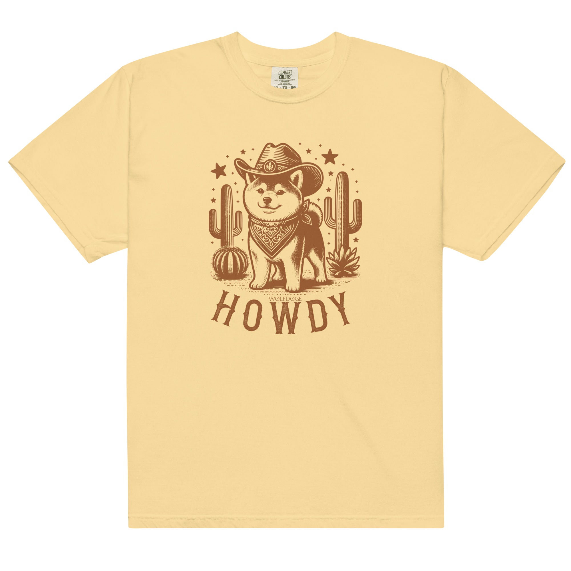 Howdy Pawtner Tee - Butter
