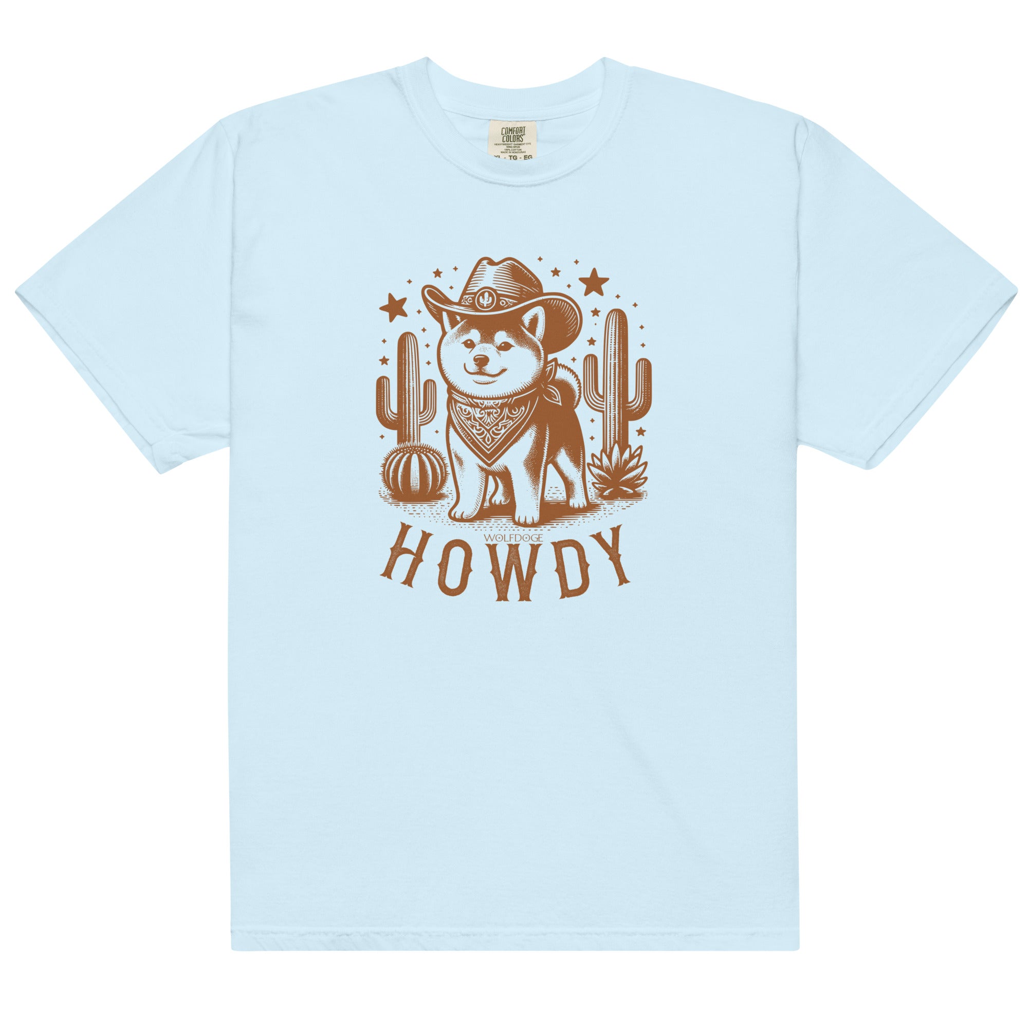 Howdy Pawtner Tee - Chambray