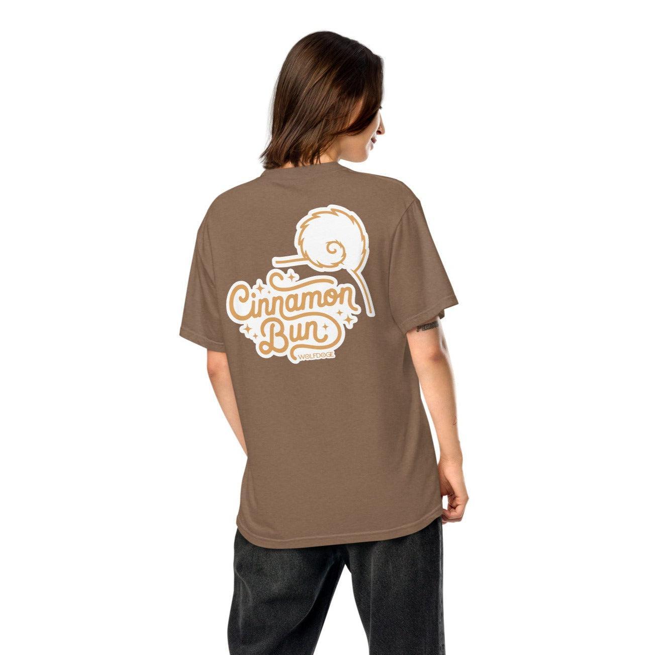 Cinnamon Bun Tee | Shiba Inu T-Shirt | Espresso