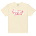 Load image into Gallery viewer, I'd Rather Be With My Dog Tee - Ivory
