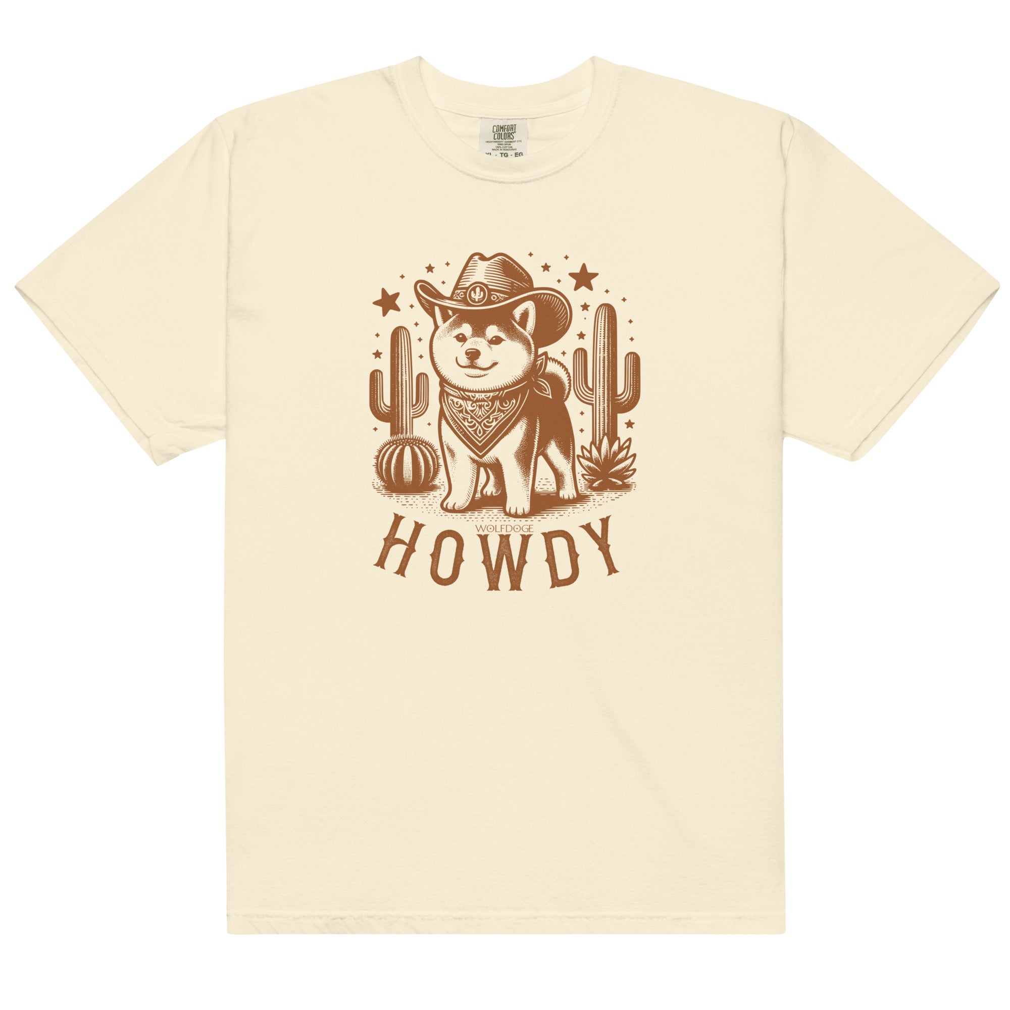 Howdy Pawtner Tee - Ivory