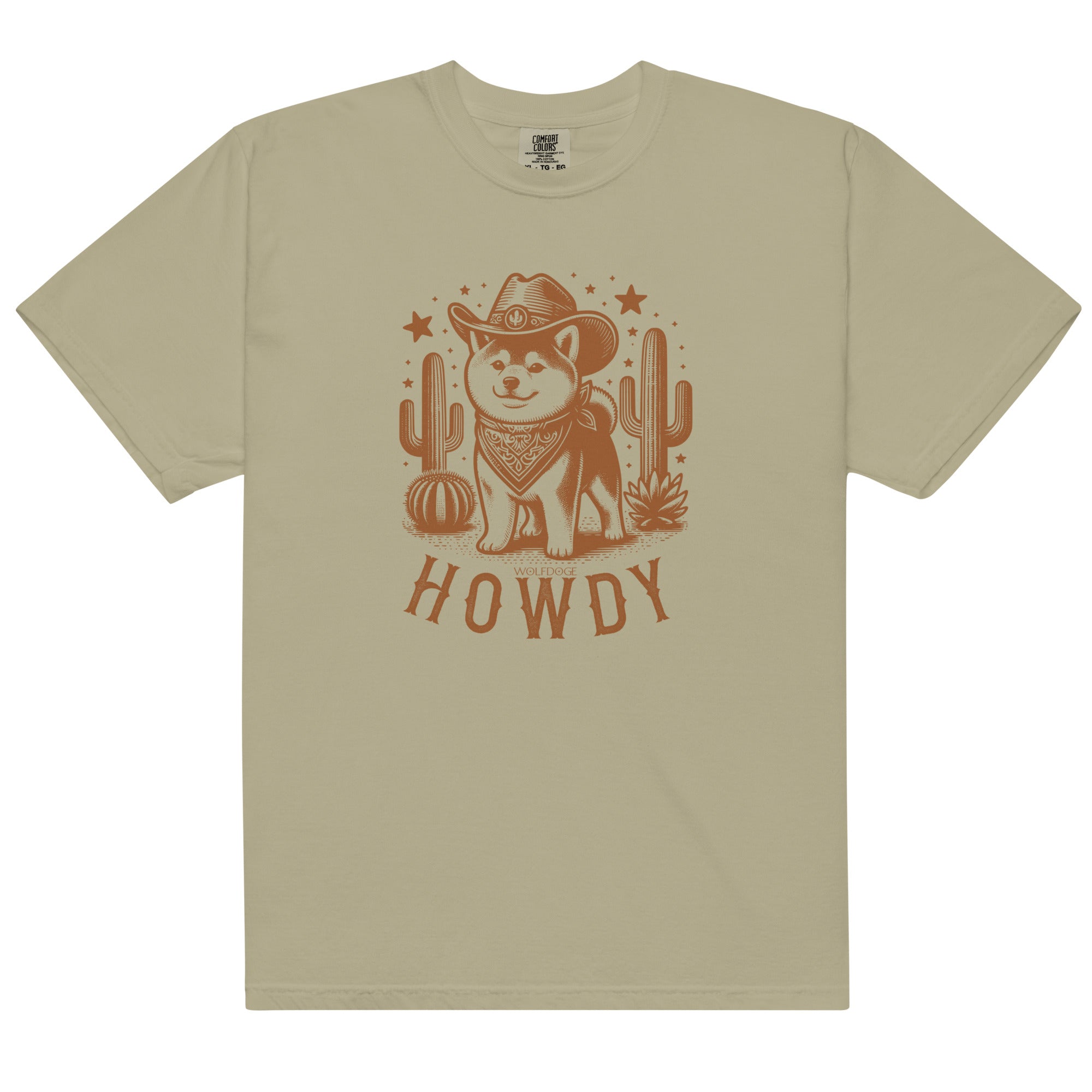 Howdy Pawtner Tee - Khaki