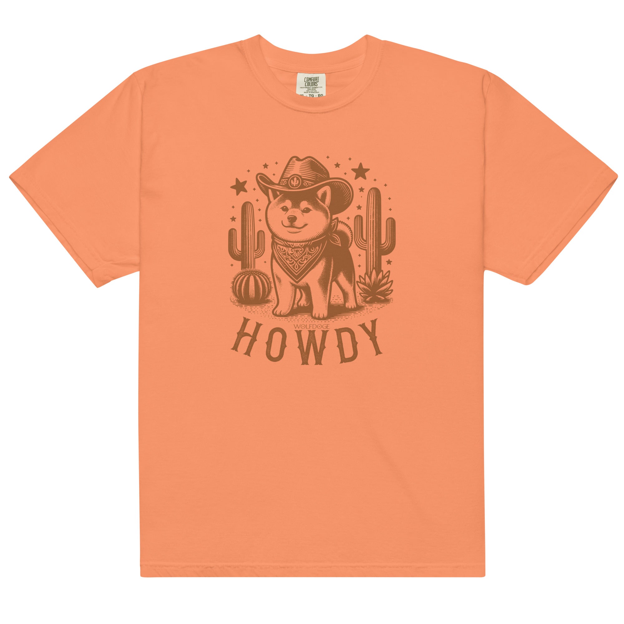 Howdy Pawtner Tee - Terracotta