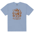Load image into Gallery viewer, Howdy Pawtner Tee - Washed Denim
