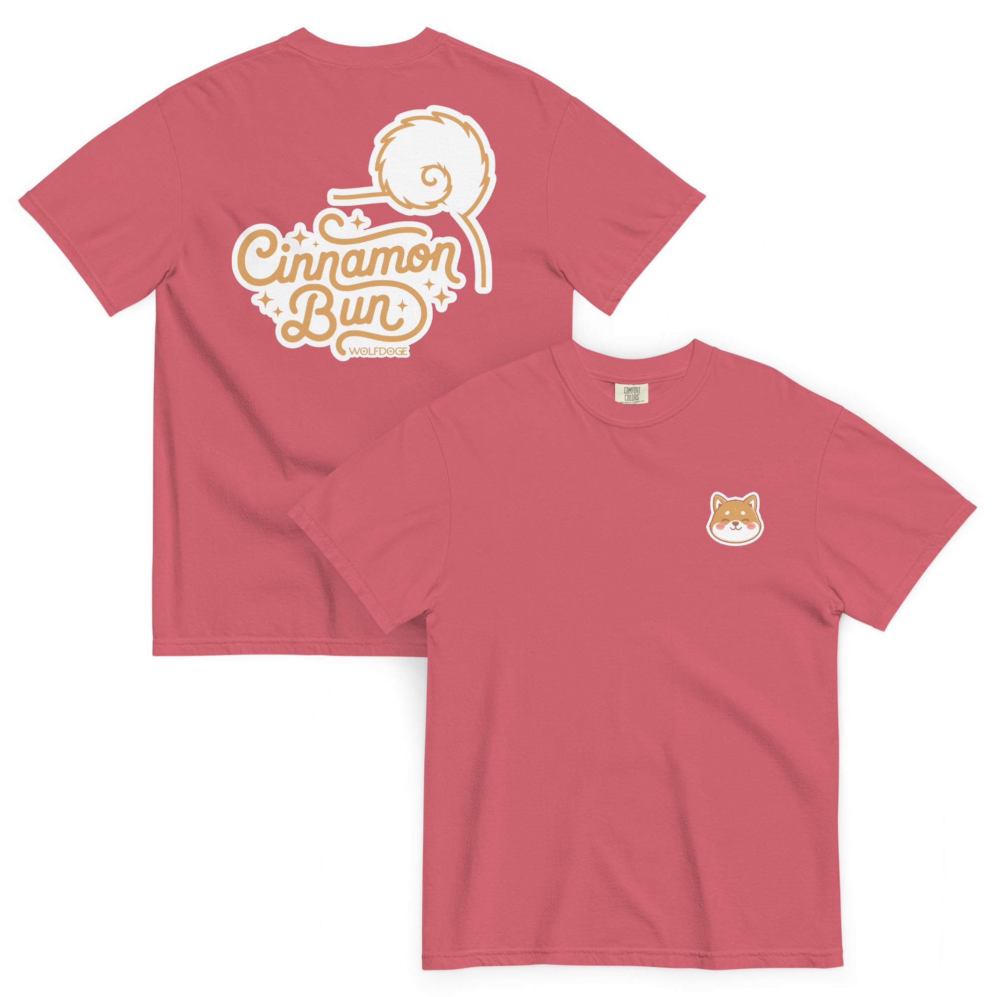 Cinnamon Bun Tee | Shiba Inu T-Shirt | Watermelon