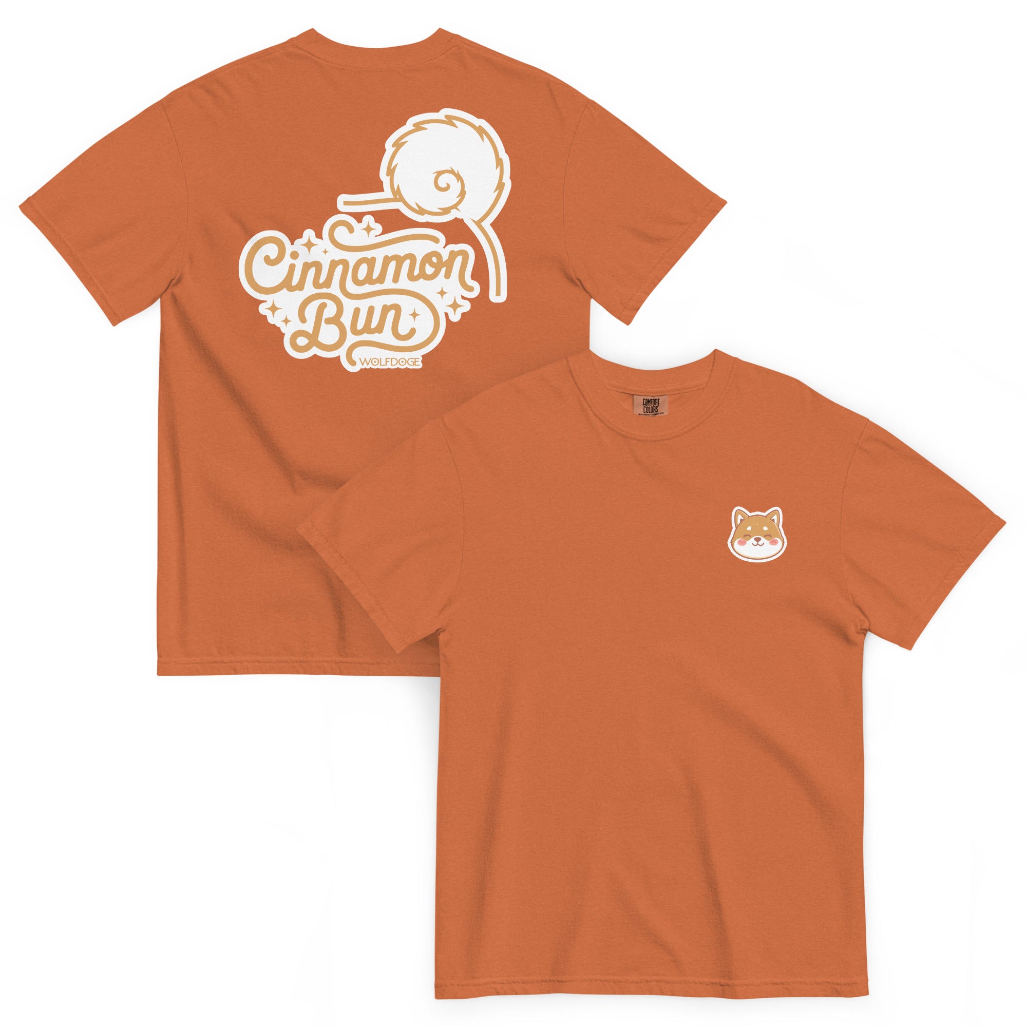 Cinnamon Bun Tee | Shiba Inu T-Shirt | Yam
