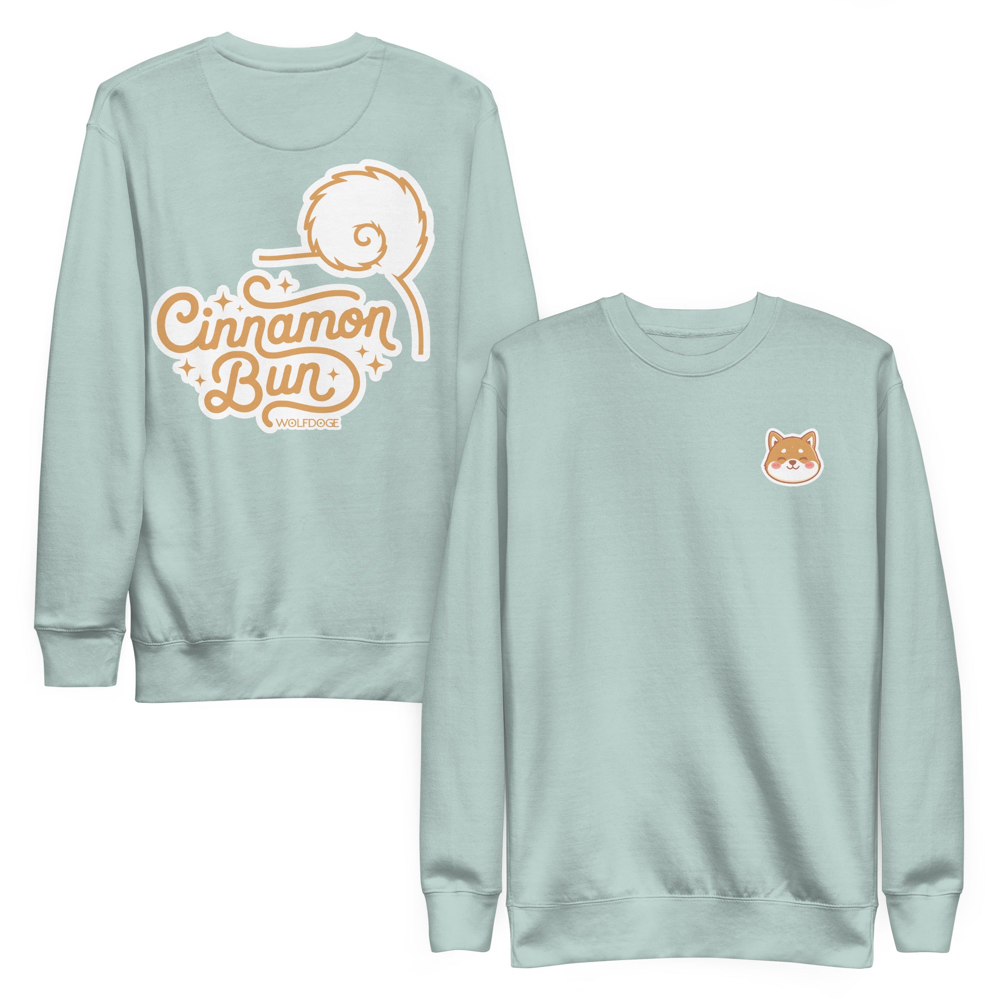 Cinnamon Bun Sweatshirt | Shiba Inu Sweatshirt | Agave