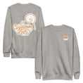 Load image into Gallery viewer, Cinnamon Bun Sweatshirt | Shiba Inu Sweatshirt | Carbon Grey
