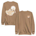 Load image into Gallery viewer, Cinnamon Bun Sweatshirt | Shiba Inu Sweatshirt | Latte
