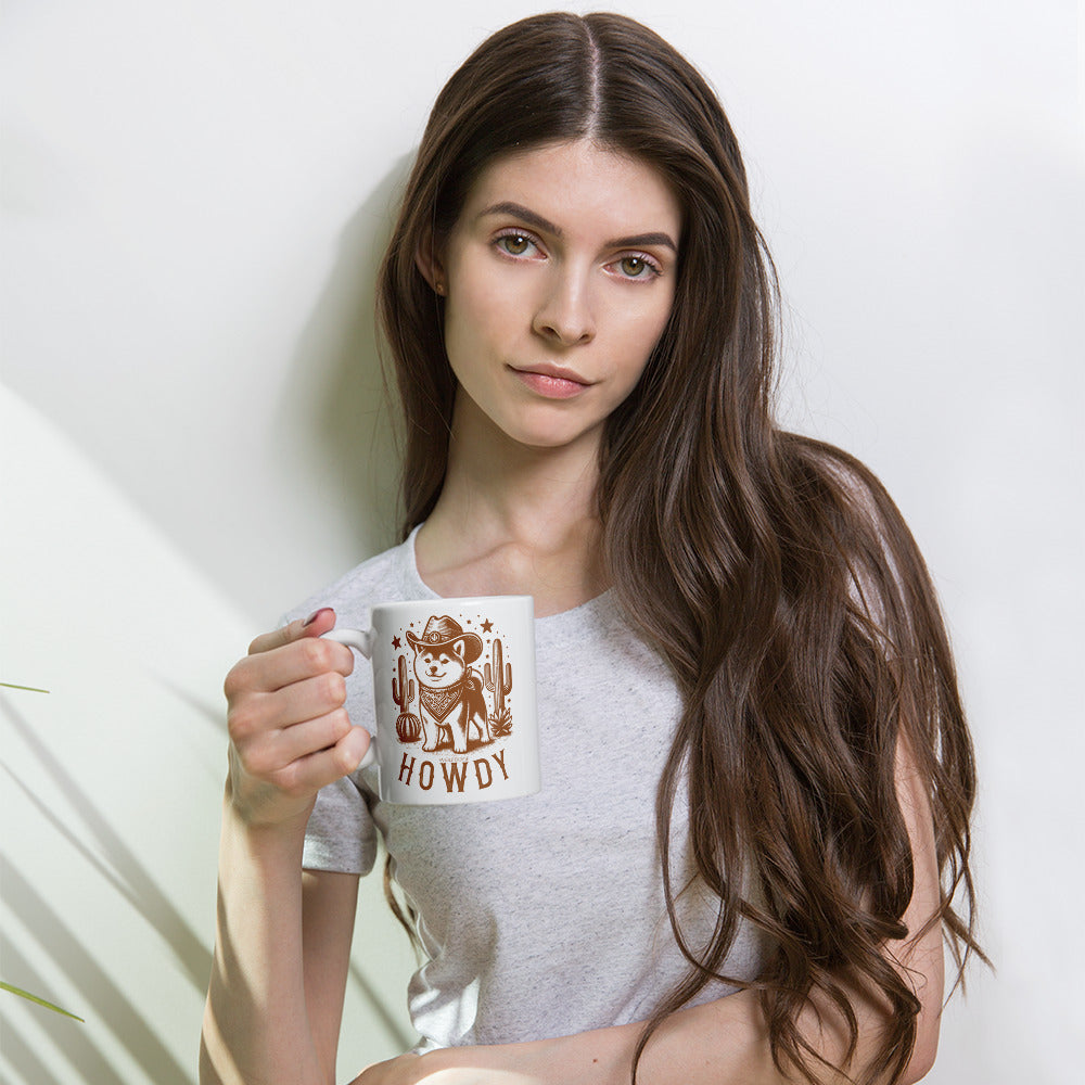 Howdy Pawtner Mug 11 oz