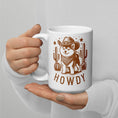 Load image into Gallery viewer, Howdy Pawtner Mug 15 oz
