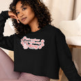 Load image into Gallery viewer, I'd Rather Be With My Dog Crop Sweatshirt
