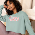 Load image into Gallery viewer, I'd Rather Be With My Dog Crop Sweatshirt

